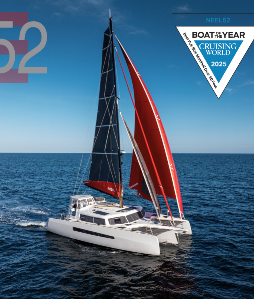 NEEL 52: trimaran's excellence awarded multihull of the year 2025