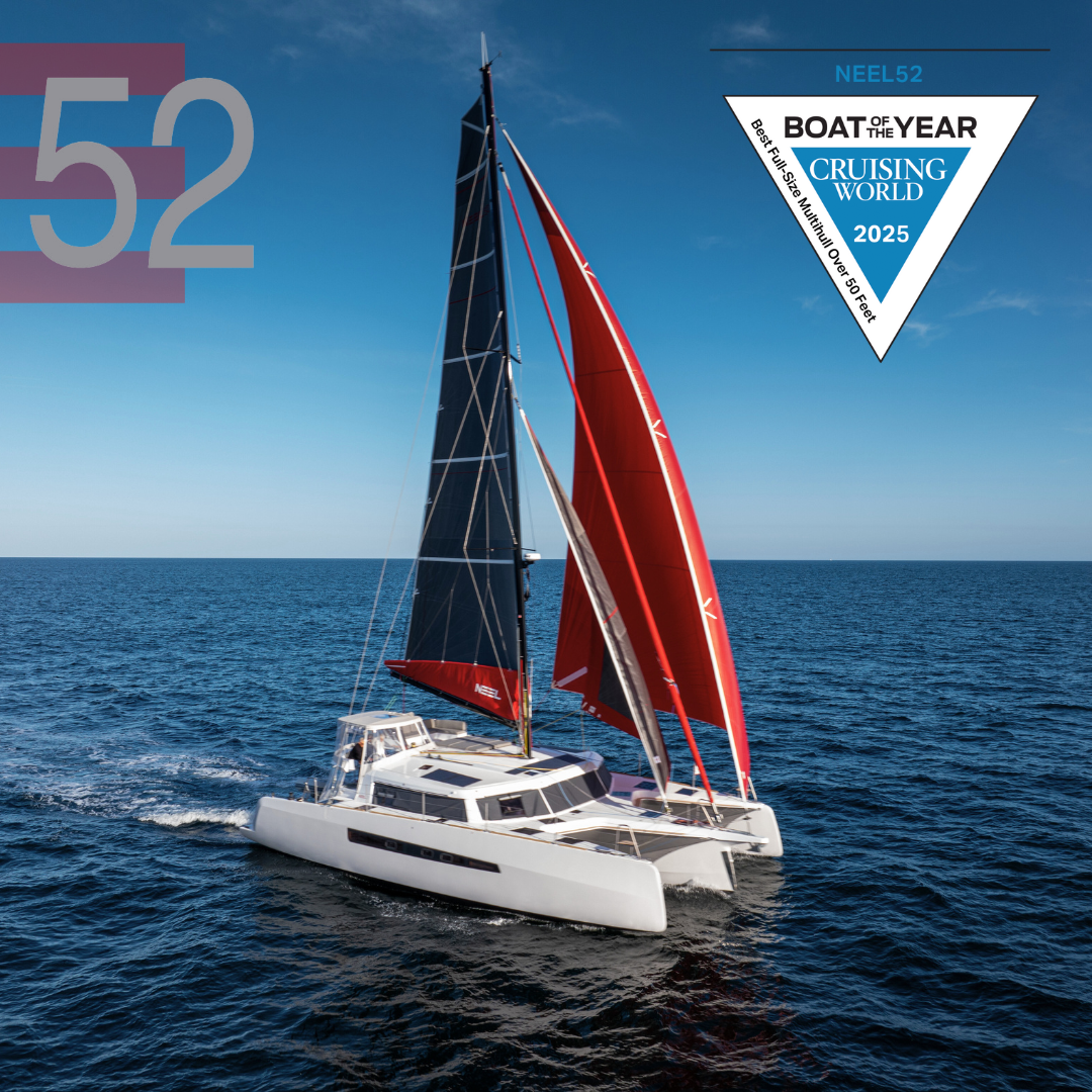 NEEL 52: trimaran's excellence awarded multihull of the year 2025